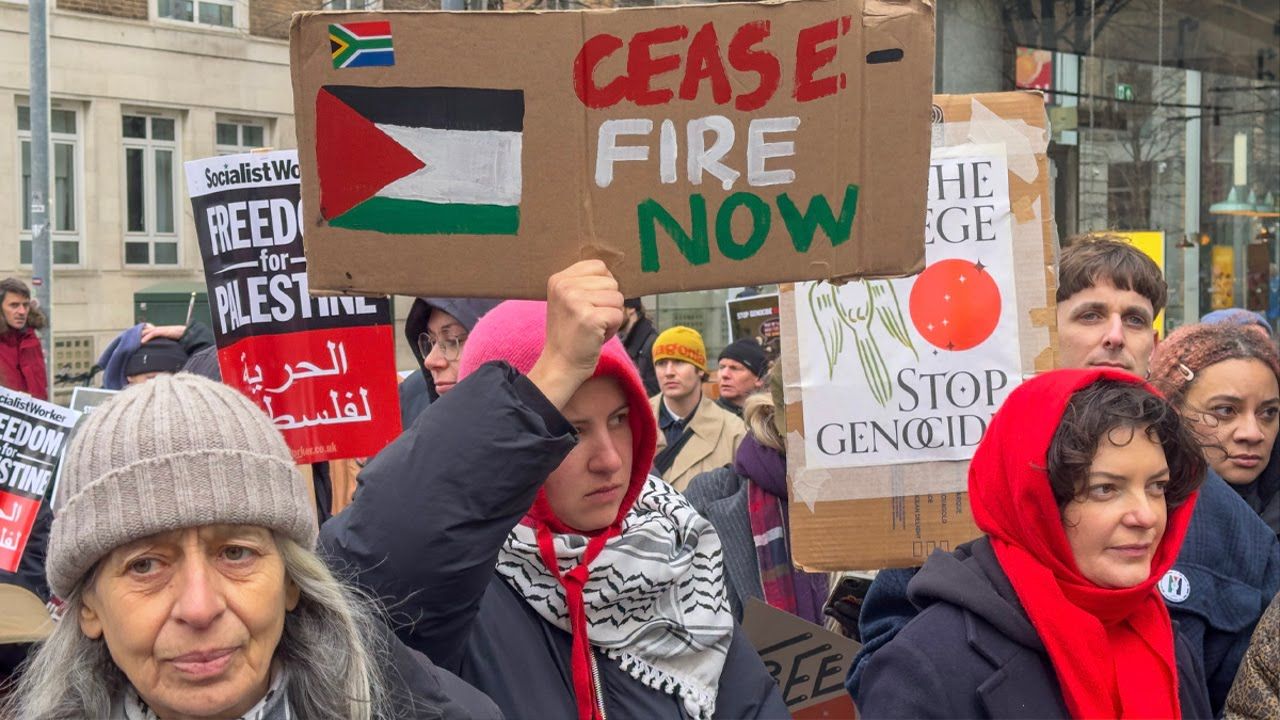 İsrail’e silah satışı yapan BAE Systems, protesto edildi