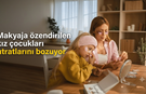 Makyaja özendirilen kız çocukları fıtratlarını bozuyor