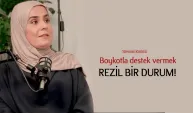 Sawsan Karimi: Boykotla destek vermek rezil bir durum