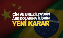 Çin ve Brezilya, dolar ile ticareti askıya alıyor