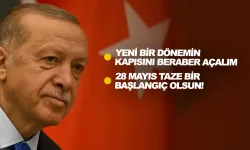 Erdoğan'dan 28 Mayıs paylaşımı: Yeni bir dönemin kapılarını beraber açalım!