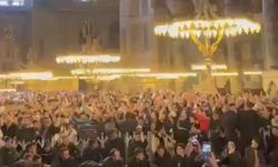 Erdoğan, seçim programını Ayasofya'da tekbirler eşliğinde sonlandırdı