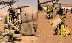 Ürdün'de askeri helikopter düştü