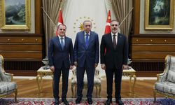 Cumhurbaşkanı Erdoğan, Azerbaycan Dışişleri Bakanı Bayramov'u kabul etti