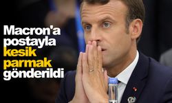 Macron'a postayla kesik parmak gönderildi