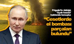 Prigojin’in düşen uçağıyla ilgi Putin'den yeni açıklama