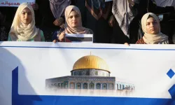 Süleymaniye’de Filistin’e destek gösterisi düzenlendi