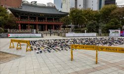 Güney Kore'de, Gazze için gösteri düzenlendi