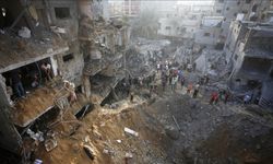 Terörist İsrail'in Gazze'ye saldırıları 90. gününde sürüyor