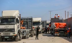 Ürdün'den gelen yardım tırlarının Gazze'ye geçişi kabul edildi