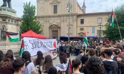 Floransa Üniversitesi öğrencilerinden Filistin'e destek