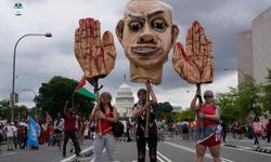 ABD Kongresi'nde Netanyahu protestosu