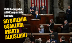 Katil Netanyahu ABD Kongresinde konuştu: Siyonizmin uşakları ayakta alkışladı!