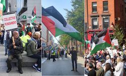 Dublin ve Stockholm'de İsrail'in soykırımı protesto edildii