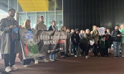 Hollanda'da memurlarlardan İsrail protestosu