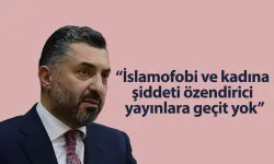 Nasıl geçit yok? İslam düşmanlığı yapan ve şiddete teşvik eden dizileri görmüyor musunuz?