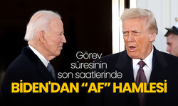 Görev süresinin son saatlerinde Biden'dan “af” hamlesi