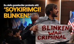 Blinken'a gazetecilerden protesto şoku: Soykırımcı!