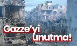 Gazze'deki katliamı unutma