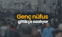 Türkiye'de genç nüfus azalıyor