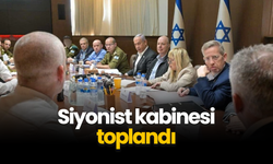 Siyonist kabinesi toplandı