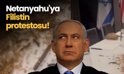 Netanyahu'ya, Washington'da kaldığı otelde "Filistin" protestosu