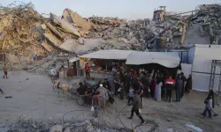 Terörist İsrail Beyt Lahiya kentine saldırdı