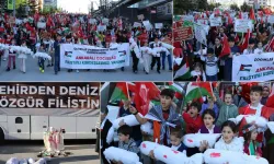 İsrail'in Gazze'ye saldırıları Ankara'da protesto edildi