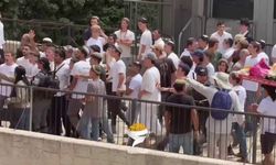 Filistinli genç, Mescid-i Aksa'yı basan Yahudilere tek başına karşı koydu