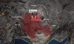 Konya'da 5,2'lik deprem