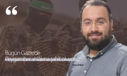 Enes Arslan: Bugün Gazze’de Peygamber ahlâkına şahit oluyoruz