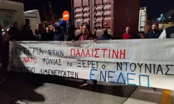 Yunan liman işçileri, İsrail'e giden askeri çelik yüklü gemiyi boykot edecek