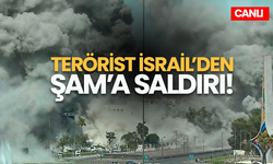 CANLI: Terörist İsrail'den Şam'a saldırı