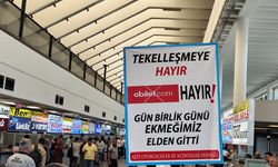 Otobüs firmalarından vatandaşı sömüren platformlara karşı eylem