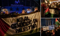 Filistin'e destek eylemleri 2026 yılında da hız kesmeden sürüyor