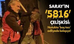 Sarayın “5816” çelişkisi: Nutukta 'baş tacı', adliyede kelepçe!