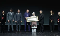 Erdoğan, 'Bir Adam Yaratmak' filminin galasına katıldı