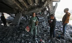 Terörist İsrail’den Gazze’de yeni katliam: 3’ü çocuk 5 Filistinli şehid oldu