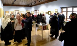 'Gelenekli Türk İslâm Sanatları Sergisi' açıldı
