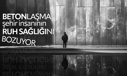 Betonlaşma şehir insanının ruh sağlığını bozuyor