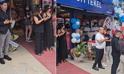 Tekel bayisi dualarla açıldı: Siz dinle alay mı ediyorsunuz?