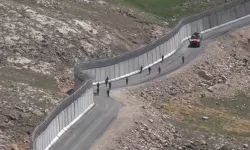Van'ın İran sınırında ilk kez modüler çelik duvar sistemi kuruldu