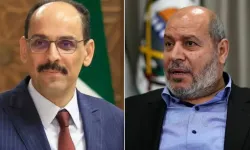 MİT Başkanı Kalın, Hamas Siyasi Büro Başkanı Hayye ile görüştü
