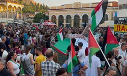 Yunanistan'da İsrail protestosu: Onları ülkemizde istemiyoruz