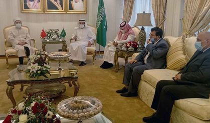 Diyanet Başkanı Erbaş, Suudi Arabistan’da temaslarda bulundu