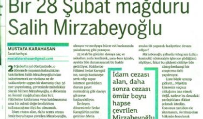Bir 28 Şubat Mağduru Mirzabeyoğlu