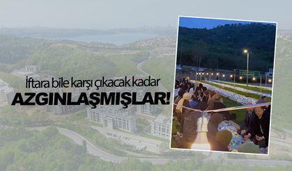 Türk-Alman Üniversitesi’nde iftar yapıldı: Azgın güruh içeri alınmadı