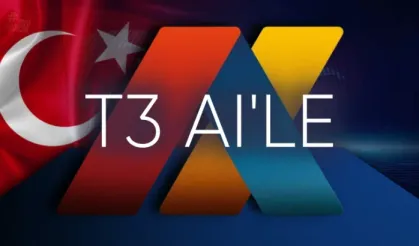 Yerli yapay zeka modeli "T3 AI'LE" duyuruldu