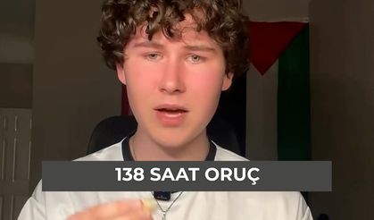 ABD'li aktivist, Gazze için 100 bin dolar bağış toplayana dek 138 saat oruç tuttu