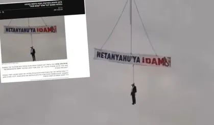 Netanyahu vinçte asılarak idam edildi: İsrail kudurdu
